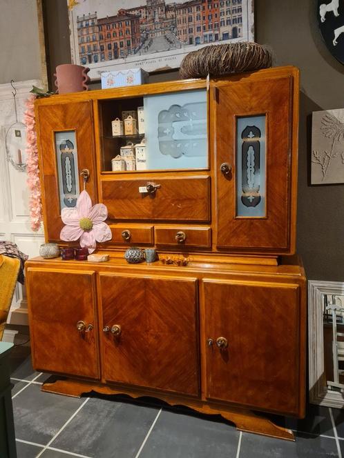 Vintage kast retro keukenkast, Huis en Inrichting, Kasten | Buffetkasten, Gebruikt, Ophalen