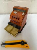 Speelgoed kassa in blik made in japan, Antiek en Kunst, Ophalen of Verzenden