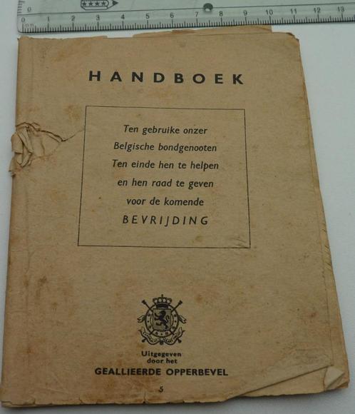 Authentieke propaganda brochure Wereldoorlog II, Boeken, Oorlog en Militair, Ophalen of Verzenden