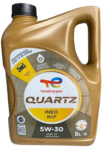 Total Quartz Ineo RCP 5W-30 (STELLANTIS) 5 Liter, Autos : Divers, Produits d'entretien, Envoi