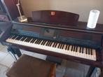 YAMAHA CVP405PM polished mahogany piano., Ophalen, Gebruikt, Piano