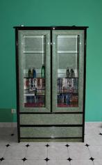 Meuble vitrine couleur menthe avec éclairage, Enlèvement, Neuf, Verre, Avec tiroir(s)