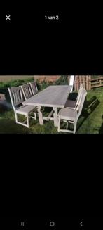 Binnentafel met stoelen GRATIS, Enlèvement, Cinq, Six Chaises ou plus, Utilisé, Bois