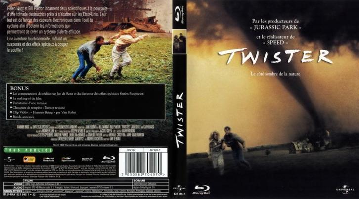 twister (blu-ray) nieuw, Cd's en Dvd's, Blu-ray, Zo goed als nieuw, Actie, Ophalen of Verzenden