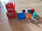 Lego Duplo set Mack at the race, Kinderen en Baby's, Ophalen, Gebruikt, Complete set, Duplo