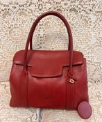 DELVAUX Légende-model tas in bordeauxrood leer, Handtassen en Accessoires, Tassen | Damestassen, Ophalen of Verzenden, Zo goed als nieuw