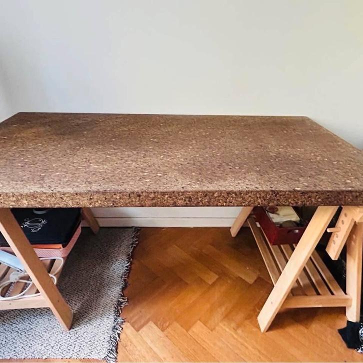 Studietafel, Huis en Inrichting, Bureaus, Zo goed als nieuw, Bureau, In hoogte verstelbaar, Ophalen