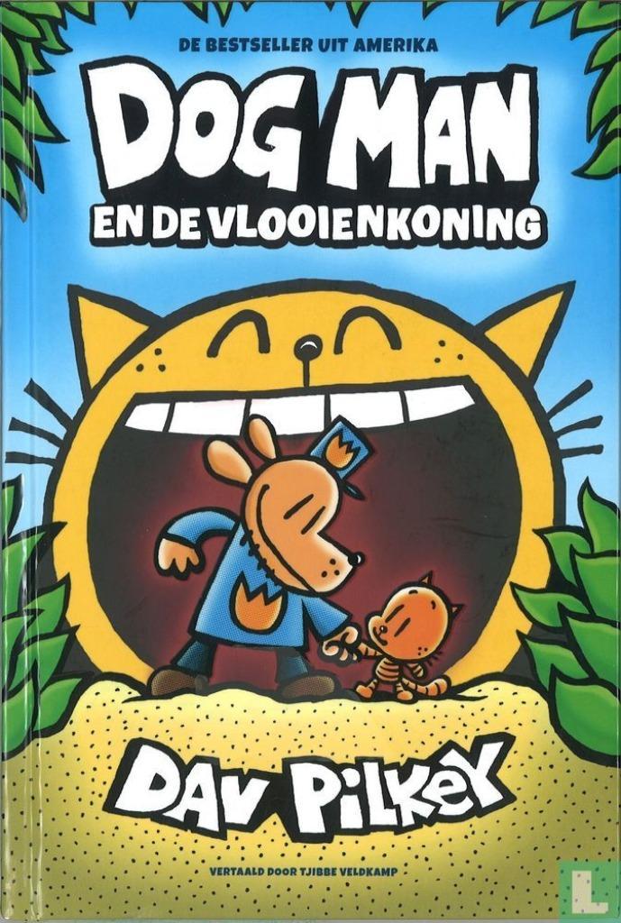 Dog man en de vlooienkoning, Boeken, Kinderboeken | Jeugd | 10 tot 12 jaar, Nieuw, Fictie, Ophalen of Verzenden