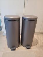 2 Brabantia vuilbakken groot model, Ophalen, Gebruikt