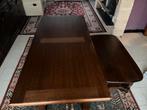 Eet en lasontafel in masief hout, Huis en Inrichting, Tafels | Salontafels, Ophalen, Zo goed als nieuw
