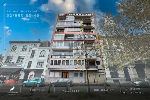 Appartement à louer à Charleroi, 3 chambres, Immo, Huizen te huur, Appartement