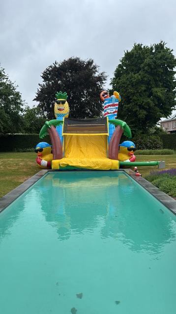 Springkasteel Poolslide te huur, Enlèvement ou Envoi