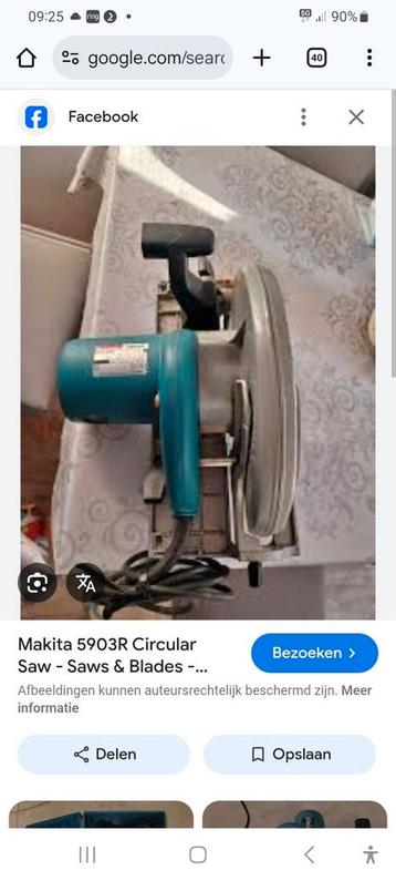 Makita 5903 r cirkelzaag  beschikbaar voor biedingen