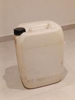 bidon transparant 20 l, incl.dop, Ophalen, Gebruikt