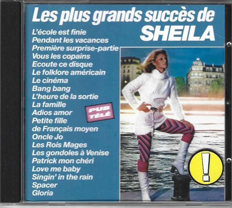 CD Les Plus Grands Succès De Sheila, Cd's en Dvd's, Cd's | Franstalig, Zo goed als nieuw, Ophalen of Verzenden