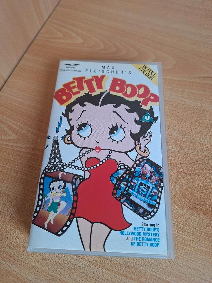 Betty boop Cassette VHS, Collections, Statues & Figurines, Neuf, Humain, Enlèvement ou Envoi