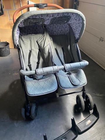 Dubbele buggy Lorelli Twin Duo Buggy, Enlèvement, Comme neuf
