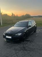 BMW 335d pack m, Auto's, BMW, Automaat, Achterwielaandrijving, Zwart, Leder