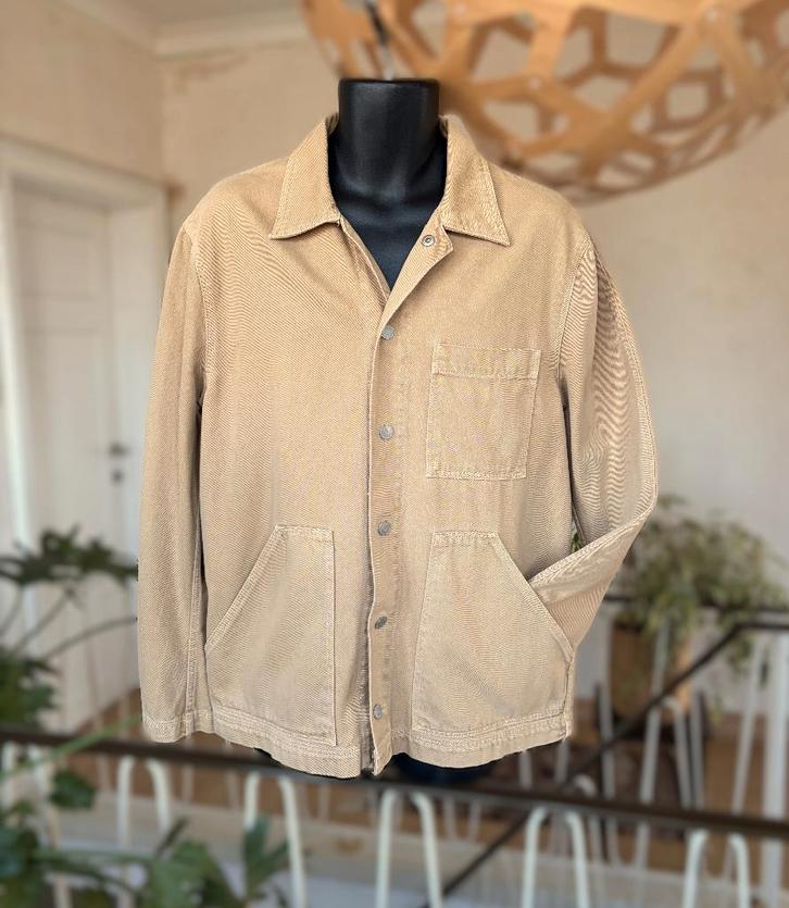 Weekday "Jess" jasje, camel, maatje M (oversized), Vêtements | Hommes, Vestes | Été, Comme neuf, Taille 48/50 (M), Autres couleurs