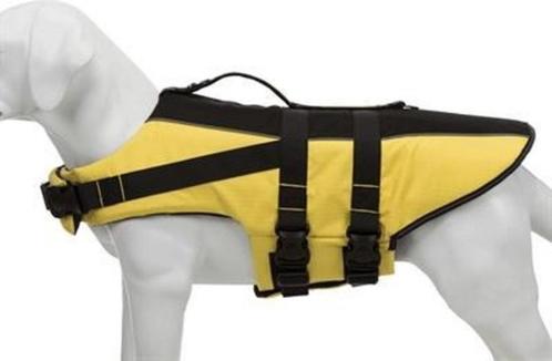 Trixie Zwemvest Hond - Geel/Zwart - S - 42-66 x 35 cm, Dieren en Toebehoren, Honden-accessoires, Nieuw, Ophalen of Verzenden