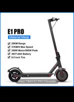 E1 Pro eScooter – 350W, 30 km/u, 35 km Actie, Opvouwbaar, Bedrijf