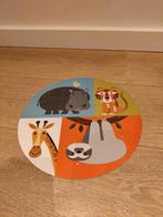 Kinderpuzzel aap en dieren, Ophalen, Zo goed als nieuw