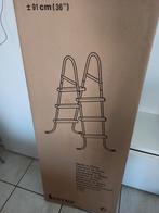 Trapje voor zwembad Intex, Ophalen