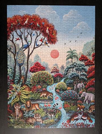 Puzzel "Wildlife Paradise Exotic Garden" by HEYE - 2000 pcs beschikbaar voor biedingen