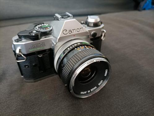 Canon AE-1 Program + 50mm 1.4 lens (SilverNose), Audio, Tv en Foto, Fotocamera's Analoog, Zo goed als nieuw, Canon, Ophalen of Verzenden