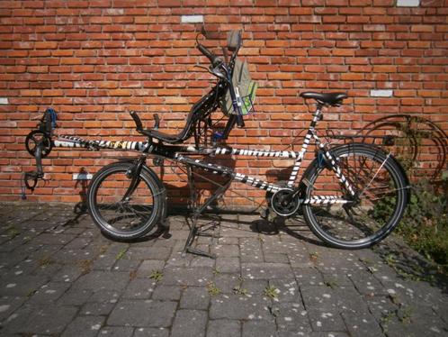 Ligfietstandem model Pino, Fietsen en Brommers, Fietsen | Ligfietsen, Gebruikt, Overige merken, Bovenstuur, Ophalen