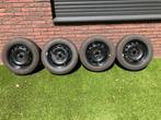 set van 4 velgen met winterbanden 185/60 R15 T, Auto diversen, Aanhangwagen-onderdelen, Ophalen