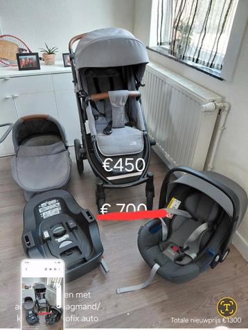Complete kinderwagenset inclusief isofix beschikbaar voor biedingen