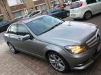 Mercedes-Benz C180 diesel zilver grijs bouwjaar 2014, Voorwielaandrijving, Leder en Stof, Overige kleuren, Zilver of Grijs