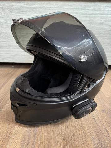 Motorhelm Scorpion met intercom Sena SF3 beschikbaar voor biedingen