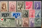 LOTVERKOOP  263. MH. * 15 zegels., Ophalen of Verzenden, Postfris, Orginele gom, Met plakker