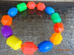 Fisher-Price SNAP-LOCK, 13 kralen **VINTAGE**1980*, Kinderen en Baby's, Ophalen of Verzenden