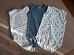 Set van 3 mouwloze rompers - Zeeman - Maat 62/68, Kinderen en Baby's, Babykleding | Maat 62, Ophalen, Zo goed als nieuw, Zeeman