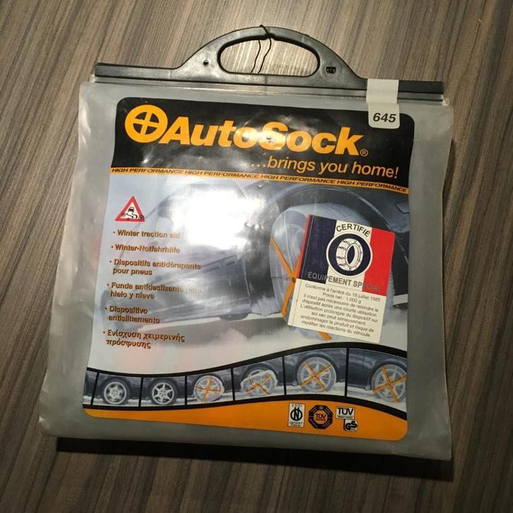 Autosock 645, Auto diversen, Sneeuwkettingen, Nieuw, Ophalen