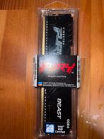 Kingston Fury Beast DDR4 – 16 Go – 3200 MHz – NEUF, DDR4, Nieuw, Ophalen of Verzenden, Desktop