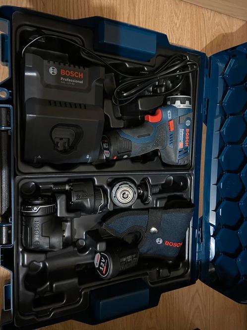Bosch GSR 12V-15FC met 4 opzetstukken Nieuw!!’, Doe-het-zelf en Bouw, Gereedschap | Boormachines, Nieuw, Ophalen of Verzenden