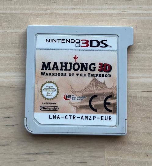 Mahjong 3D: Warriors Of The Emperor (3DS), Games en Spelcomputers, Games | Nintendo 2DS en 3DS, Ophalen of Verzenden