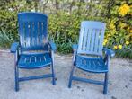2 tuinstoelen met hoge leuning, Ophalen, Gebruikt