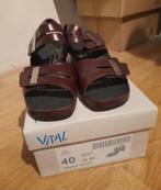 Nieuwe sandalen vital maat 40, Bruin, Nieuw, Sandalen of Muiltjes, Ophalen of Verzenden