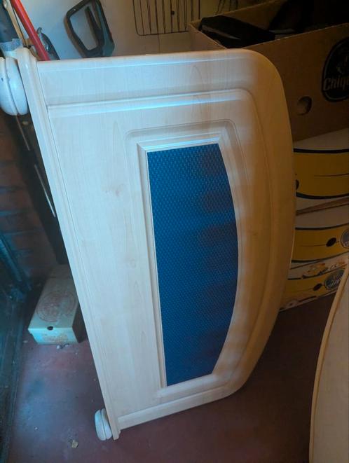 Eenpersoonsbed – incl. lattenbodem en matras – €10, Huis en Inrichting, Slaapkamer | Bedden, Gebruikt, Ophalen