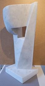 Lieven DEBRABANDERE, groot beeld in Carrara-marmer, Antiek en Kunst, Ophalen
