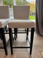 2 chaises hautes, Maison & Meubles, Avec repose-pieds, 2 tabourets, Enlèvement, Utilisé
