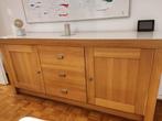 Buffet bois massif, Maison & Meubles, Armoires | Buffets, Avec tiroir(s), Enlèvement, Utilisé, 50 à 100 cm
