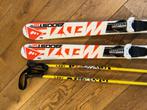 Paire de skis 127 cm et bâtons, Enlèvement, Utilisé, Skis