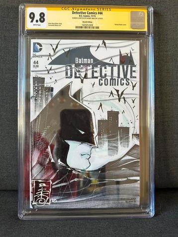 Batman detective comics sketch art Miki cgc 9,8 hot toys beschikbaar voor biedingen