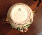 ancien vase majolica Wasmuël   H 21 cm, Ophalen of Verzenden